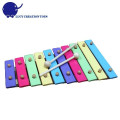 Color 10 Tones Wooden Child Xylophone